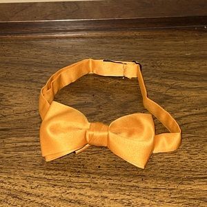 New Mustard Yellow Bow Tie